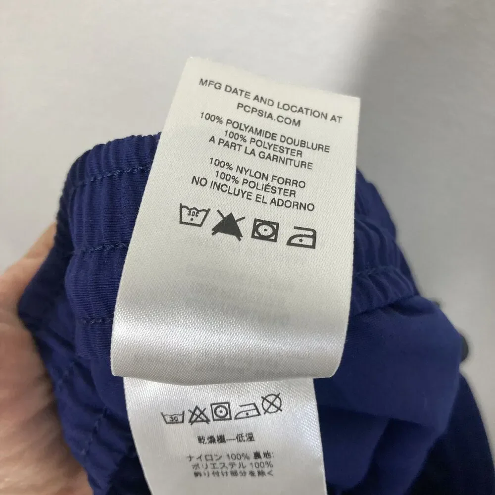 Patagonia Pants Mens Extra Large Blue Nylon Lined Elastic Cuff Drawstring 55211 - Picture 16 of 16